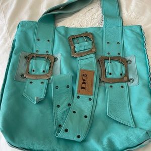 DD Addore by Anat leather bag and matching belt